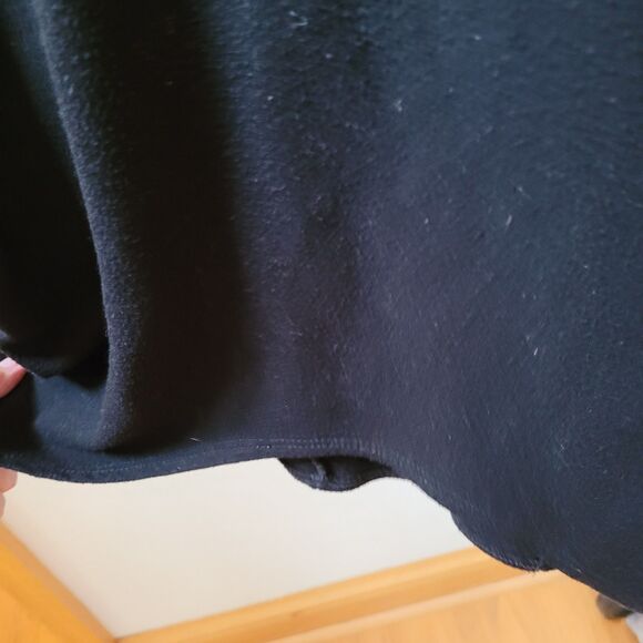 Jolie Boxy Black Dolman Slv Soft Sweater Sz M Lightweight - Picture 3 of 8